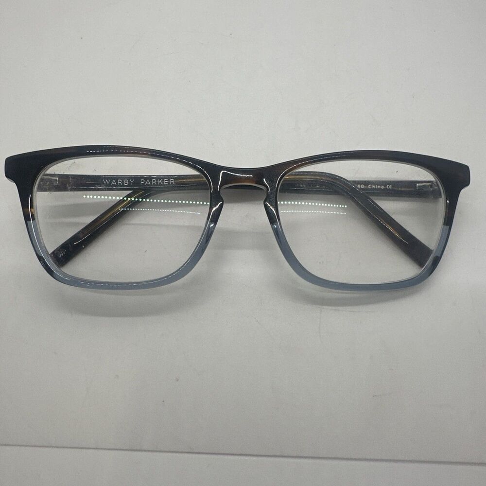 Warby Parker Welty Eyeglasses Frames W Wide 325 Eastern Bluebird Fade 52 18 140
